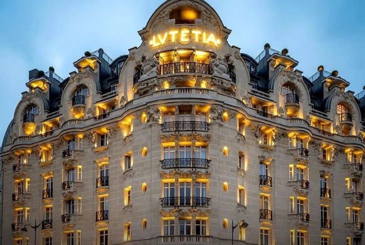 weddestinations | Instagram | Lutetia offers a serene village atmosphere with stunning Eiffel Tower views from your room's bay windows or balcony.